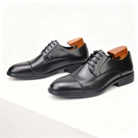 Giày Da Nam Captoe Derby Da bò – Sohada Store, LML0180