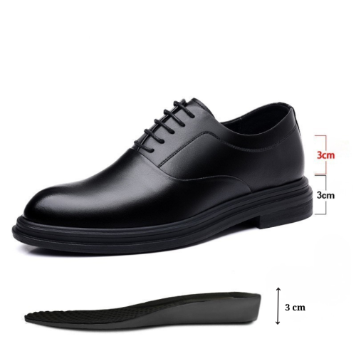 Giày Da Tăng Chiều Cao Oxford, Sohada Store LML0182