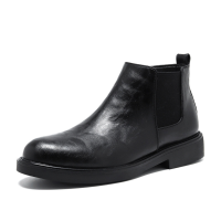 Giày Chelsea Zip Boot Da Nam Sohada Store, LMH0109