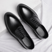 Giày Da Tăng Chiều Cao Oxford, Sohada Store LML0182