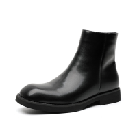 Giày Zip Boot Da Nam Sohada Store, LMH0107