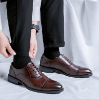 Giày Oxford Da Nam Sohada Store,  LML0162