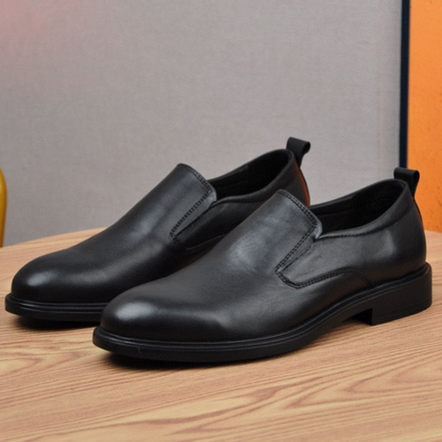 Giày lười da Sohada Store, da bò thật LML0165