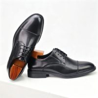 Giày Da Nam Captoe Derby Da bò – Sohada Store, LML0180